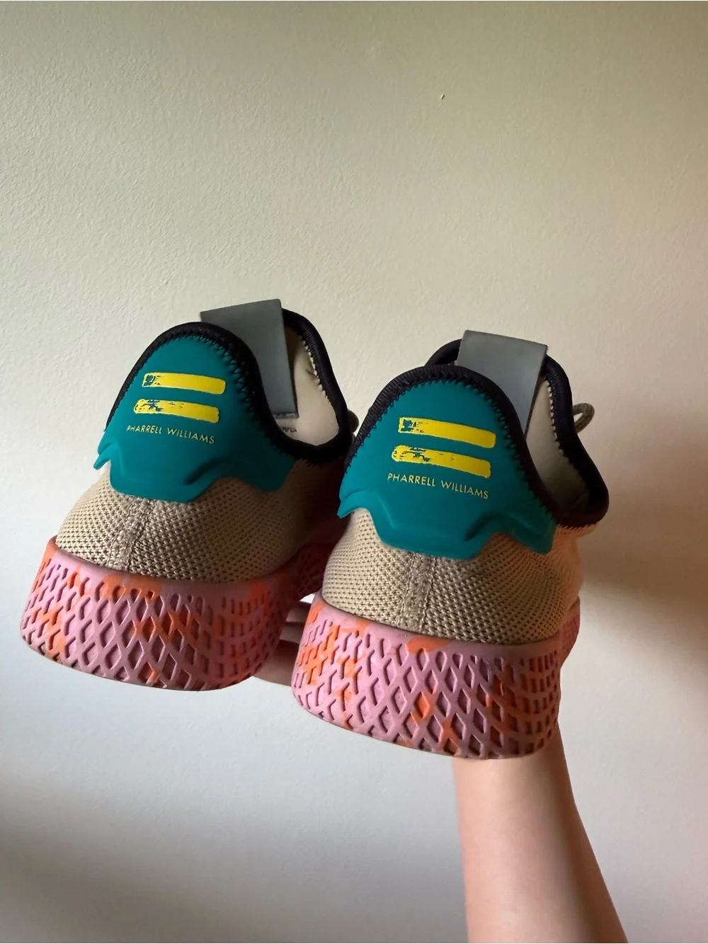 Adidas Pharrell Williams x Tennis Hu Mesh Sneakers